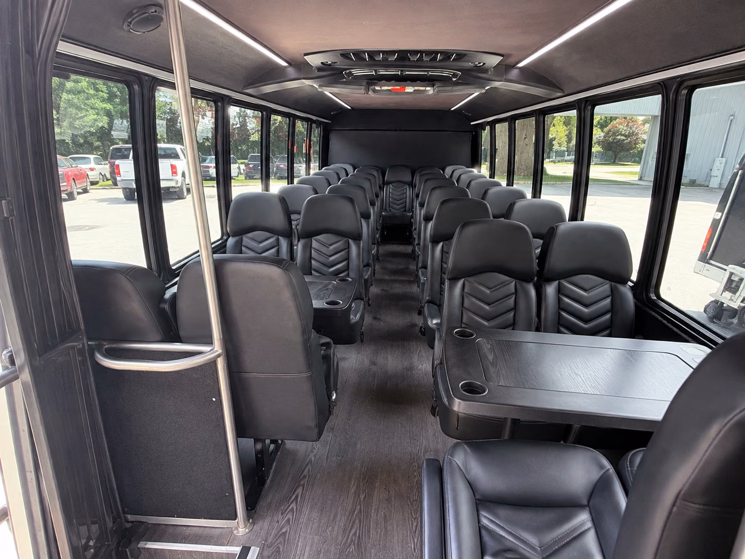 bus rentals for multi day goodyear wedding weekends