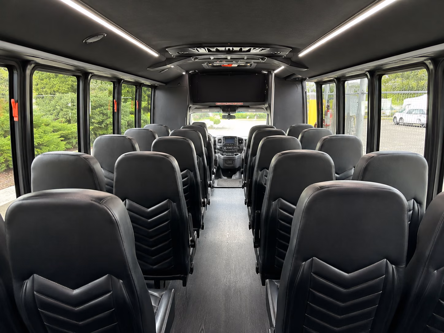 goodyear 15 passenger minibus interior
