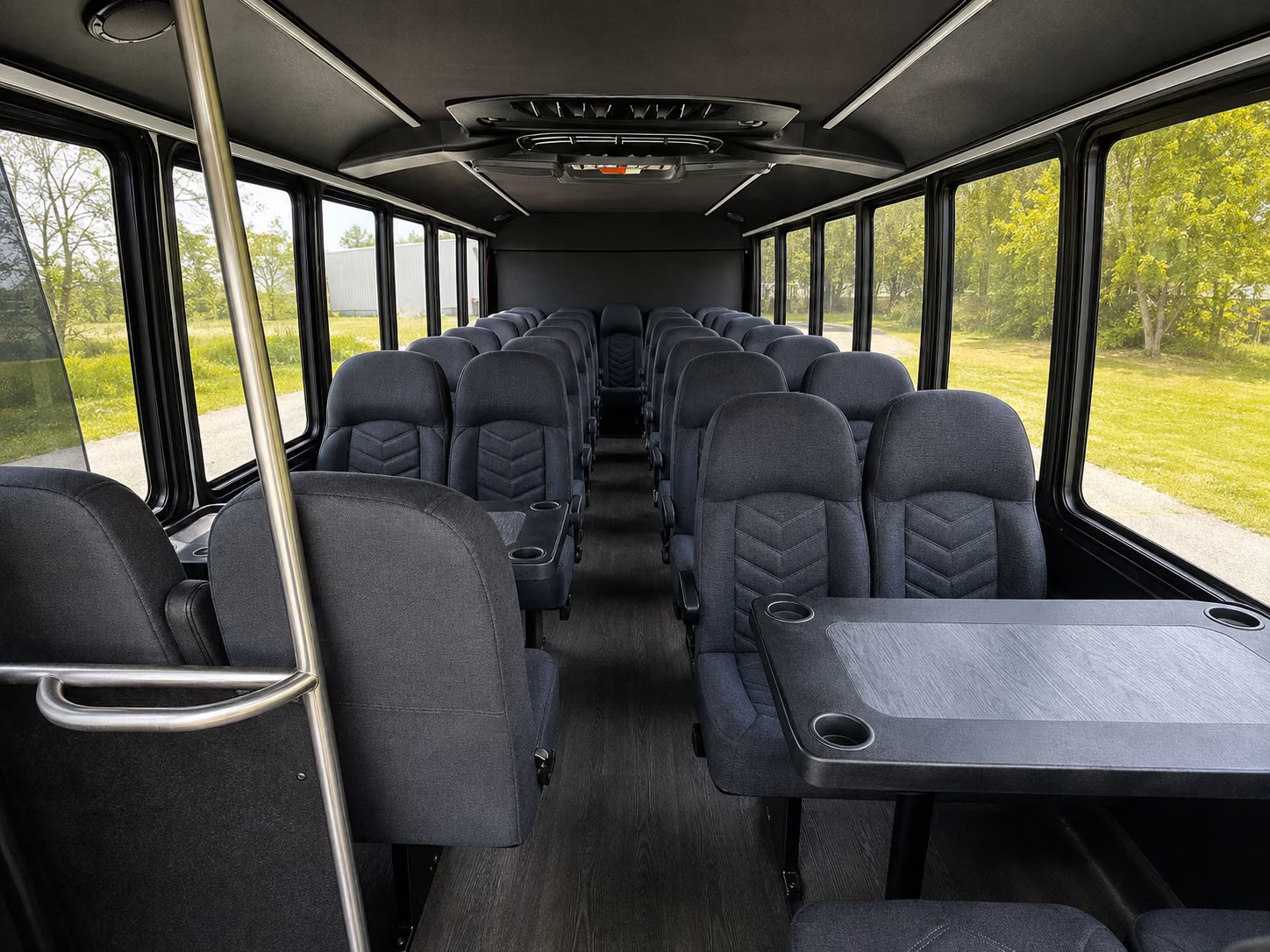 goodyear 18 passenger minibus interior