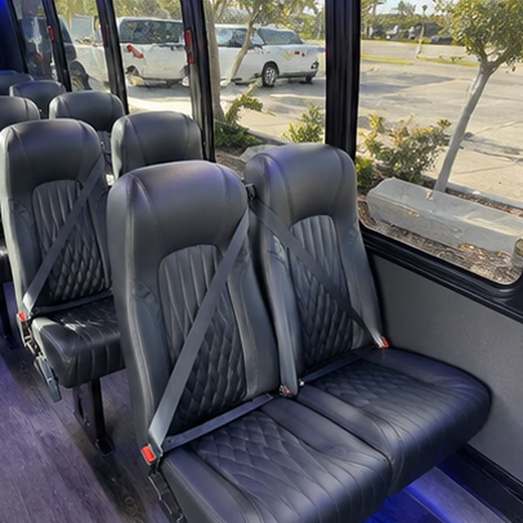 goodyear 25 passenger minibus interior