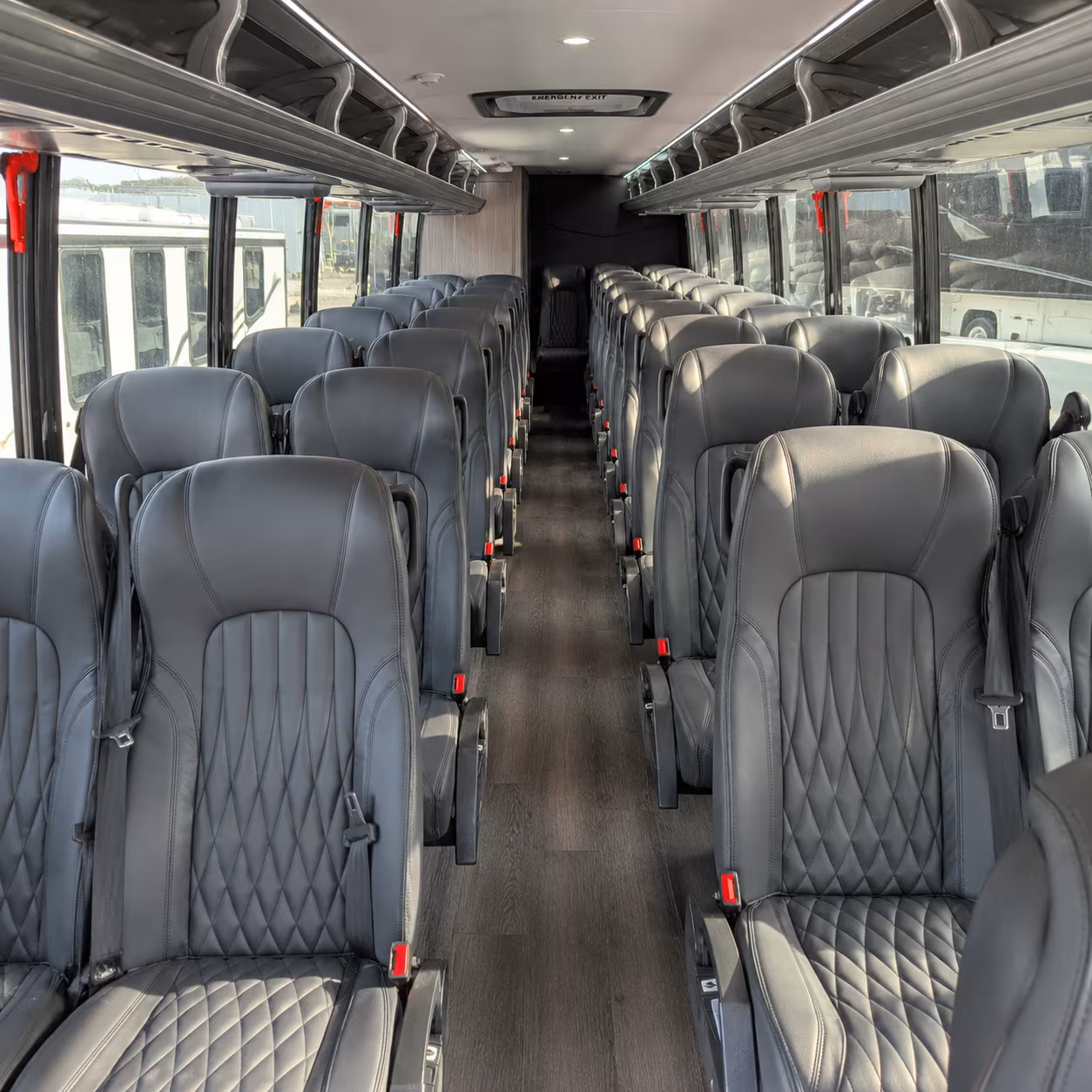 goodyear 28 passenger minibus inside