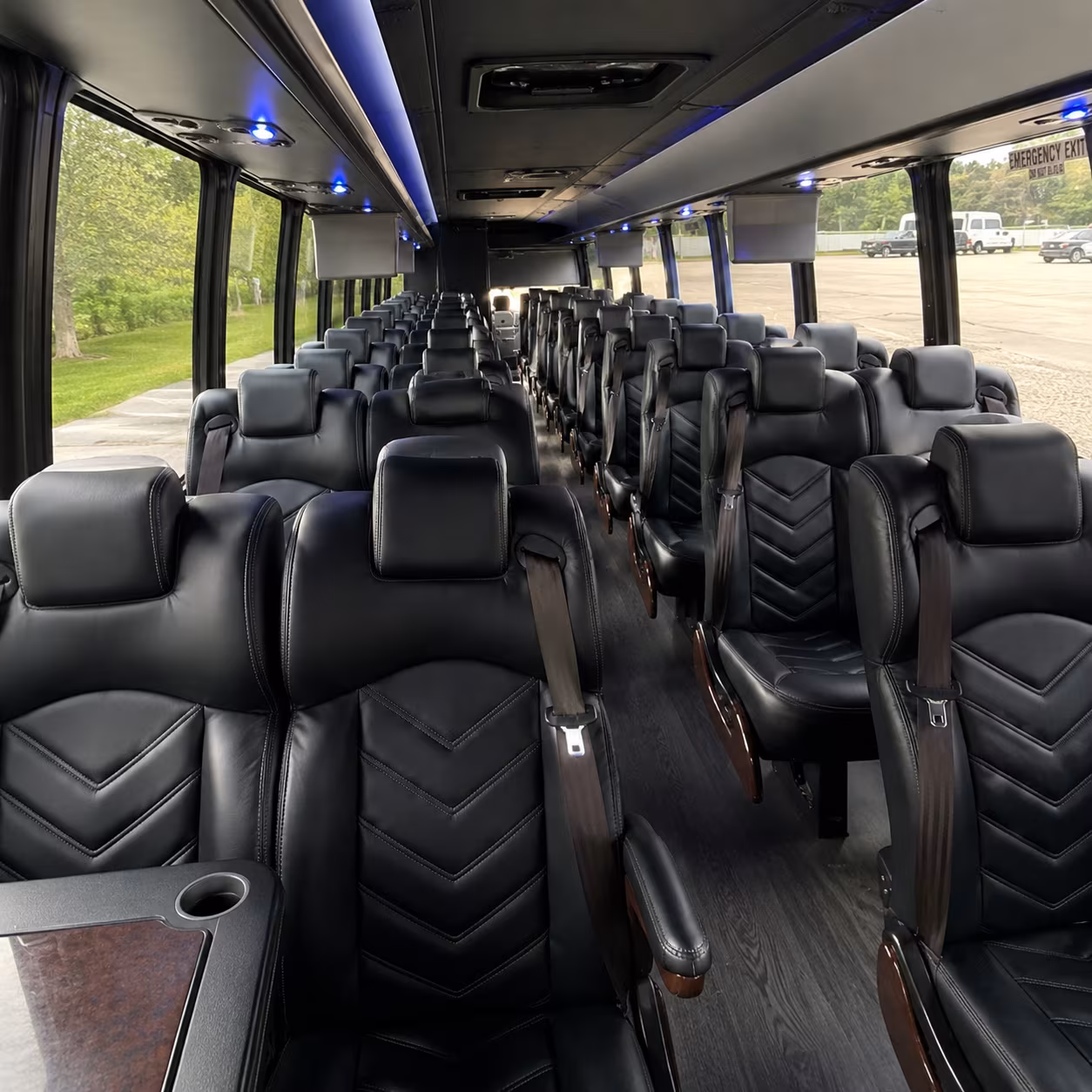 goodyear 30 passenger minibus interior