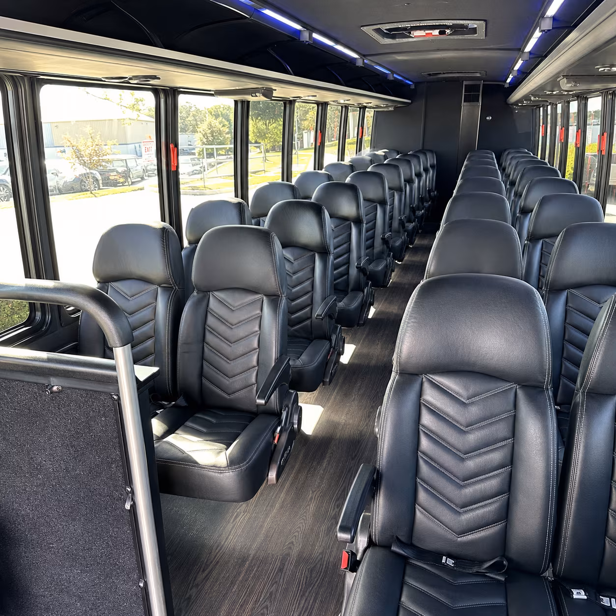 goodyear 35 passenger minibus interior