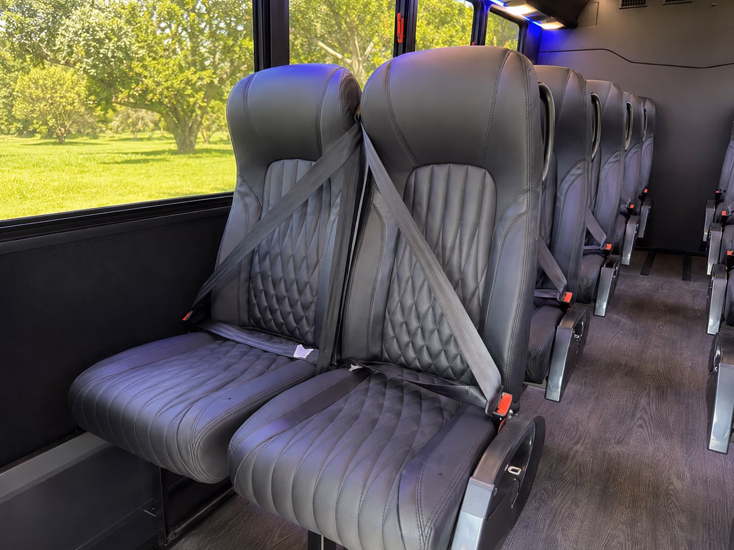 goodyear concert transportation onboard seating
