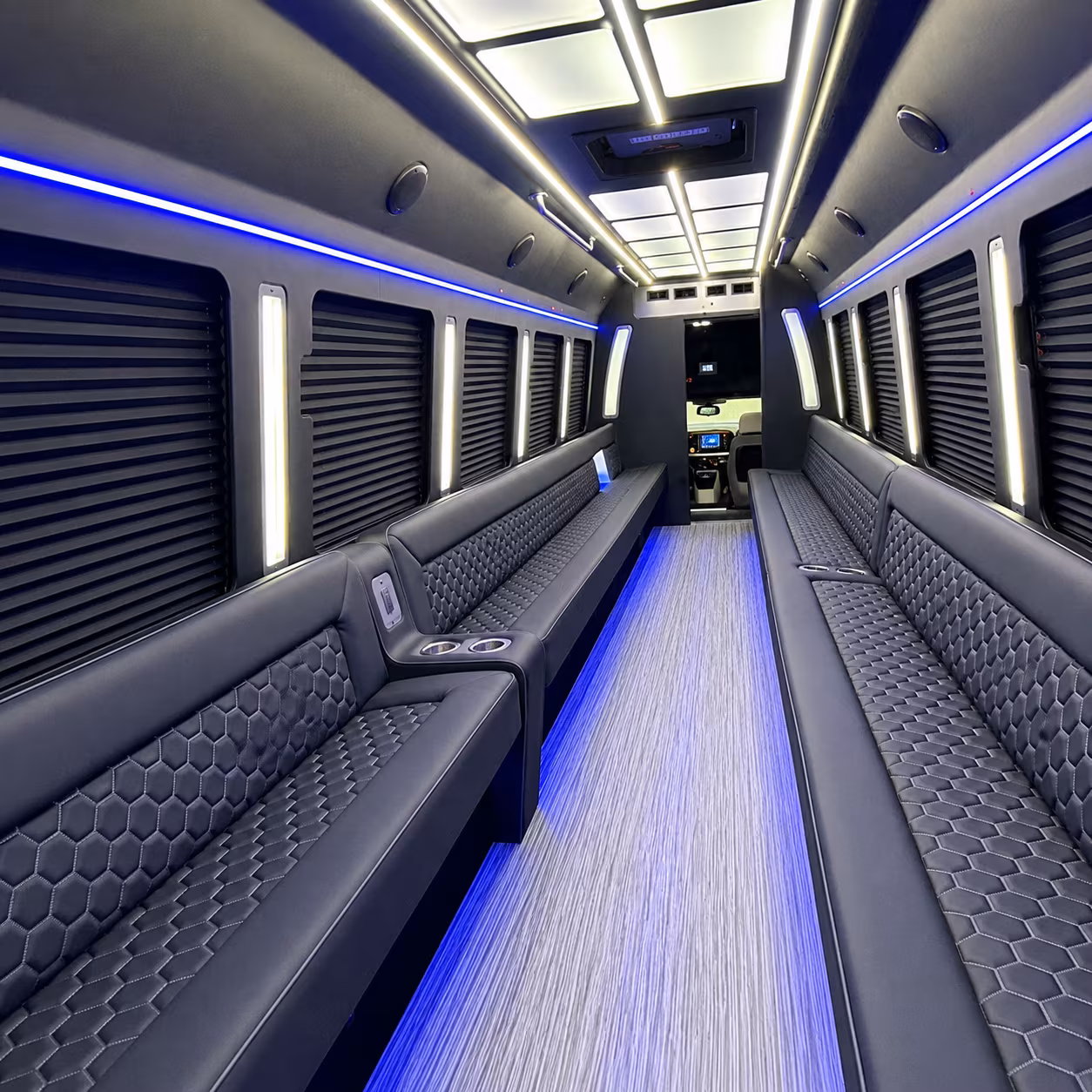 goodyear party bus inside