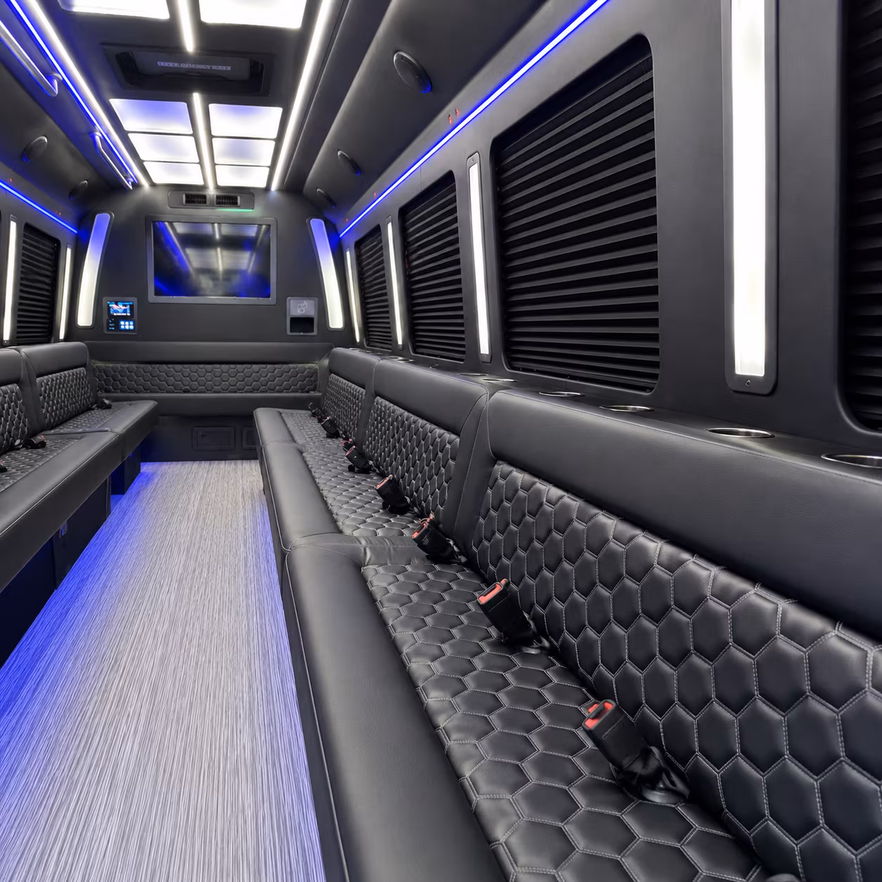 goodyear party bus interior