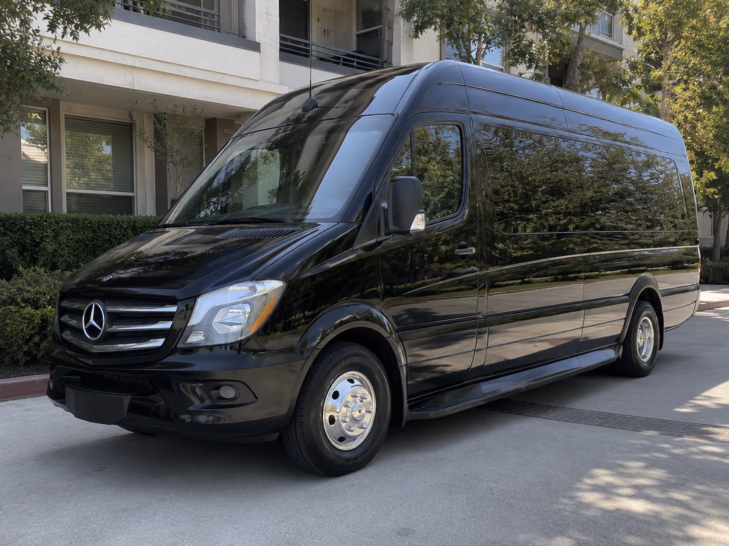goodyear sprinter van with driver