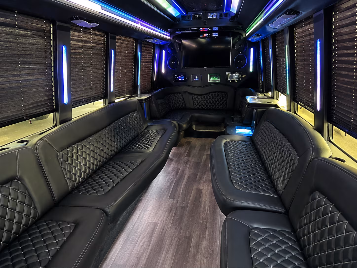 party buses for the goodyear wedding party and bachelorette group