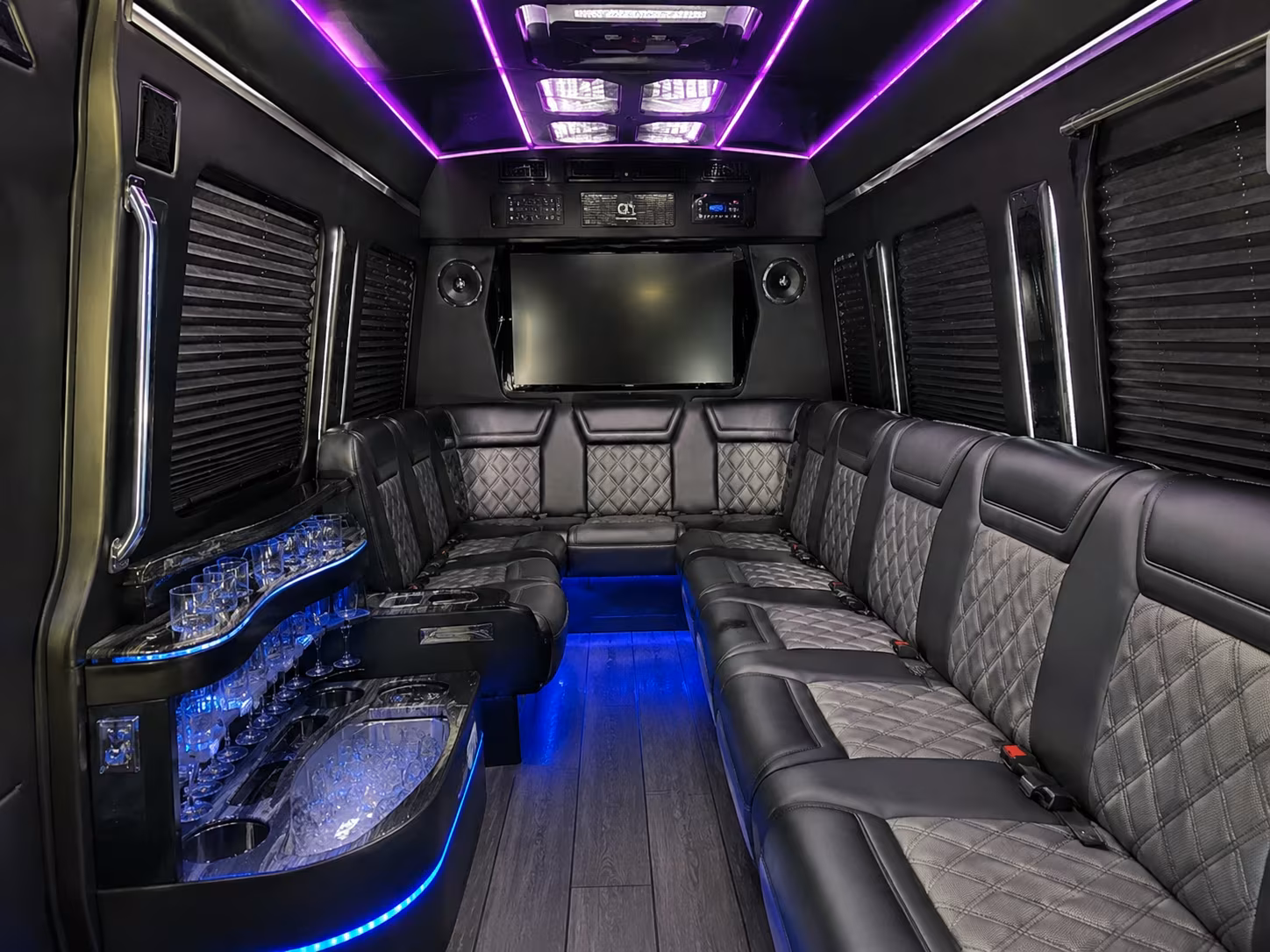 rehearsal dinner bus rentals across the west valley