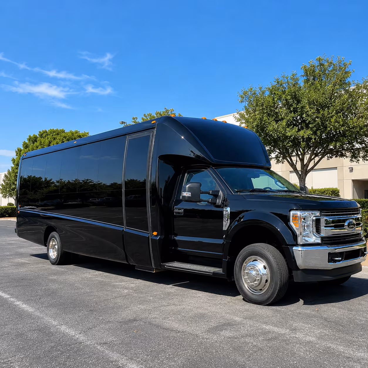 shuttle buses for wedding guests between goodyear hotels and your venue