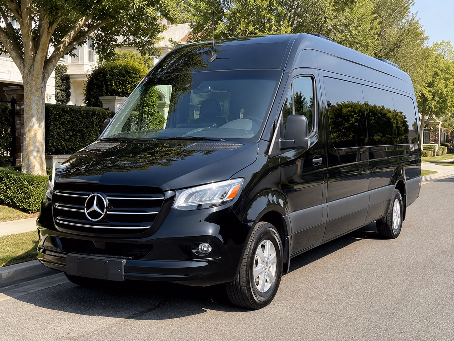 sprinter vans and minibuses for intimate goodyear wedding groups